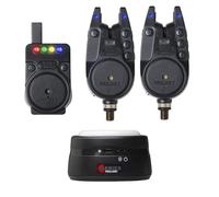 Prologic C-Series Allarme 2+1+1 All Blue - Set di segnalatori di morso per pesca alla carpa, set da pesca