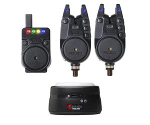 Prologic C-Series Allarme 2+1+1 All Blue - Set di segnalatori di morso per pesca alla carpa, set da pesca