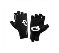 Prologo Guanti Ciclismo MIG TT Corti - Aerodinamici, Traspiranti, Nero, Taglia M