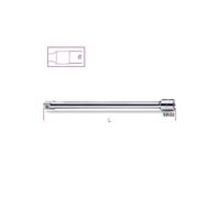 PROLUNGA 1/2 ATTACCO QUADRO MASCHIO - FEMMINA 255 MM 920/22