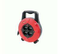 PROLUNGA 10MT CON AVVOLGICAVO 4 PRESE UNIVERSALI CAVO ELETTRICO 3X1,5
