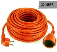 CAVO PROLUNGA CORRENTE ELETTRICA DOMESTICA CASA GIARDINO 220 VOLT 20 METRI