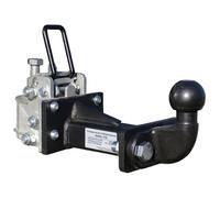 Prolunga a sfera gancio traino inclinabile universale per portabiciclette 250mm