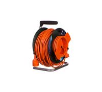 Prolunga a tamburo da giardino 1 presa con/e prolunghe P19150
