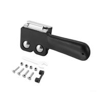 Prolunga acceleratore in acciaio inox per ATV con impugnatura in gomma nera per una facile installazione e controllo affidabile mani grandi o piccole, compatibile con la maggior parte delle moto quad
