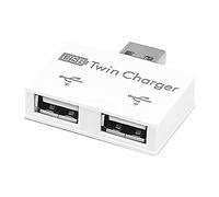 Prolunga Adattatore USB, estensori USB Leggeri, Hub di espansione USB, Splitter Multiplo per dispositivi USB ad Alta velocità, Convertitore hub USB, Hub USB Universale, Hub USB Portatile per alim