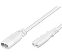 Goobay Prolunga C7/C8 ADCV 200 WS 2,0 m Bianco