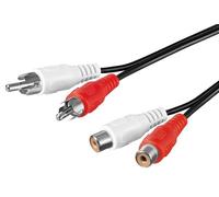 Prolunga audio 2xRCA M/F 1,5m - Goobay ICOC 2RCA-MF