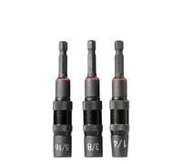 Prolunga Avvitatore 1/4 3/8 5/16 Hex Ring Screwdriver/Drill Bits Extension Rod Swivel Quick Change Holder Drive Screw Drill Tip(3Pcs)