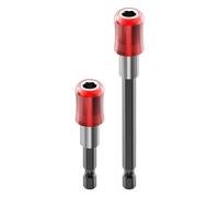 Prolunga Avvitatore Hex Bit Extension Bar Hexagonal Handle Red Three Piece Set Quick Release Self-locking Rod Screwdriver(Color1)
