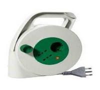 Prolunga Avvolgibile 10 Metri con schuko e 2 prese - FANTON 01283