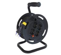 Prolunga Avvolgibile Master 15m 4 prese Schuko Spina S17 da 16A 04841