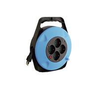Prolunga avvolgicavo elettrica 4 posti con cavo da 8m - 4 Prese Schuko+Bipasso Aigostar