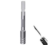 Prolunga bit 8,26 cm - Compatibile con punte Leatherman Multitool e punte esagonali standard, prolunga per supporto in metallo di alta qualità, accessori multiutensile per riparazione, fai da te e