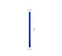 Prolunga blu 1mt Manitor id.28mm SIMONI RACING - art. M17B