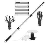 Prolunga Cambia Lampadine,Strumento per Lampadine ad Alta Quota | Attrezzo con Coppapresa a e Cestello per Scuola Ristorante Casa Esterni Interni Soffitto