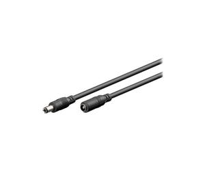 Prolunga cavo di alimentazione - goobay - Jack DC 5,5x2,5mm - 10m