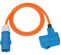 Prolunga CEE con presa angolare H07RN-F e copertura ad alette da 1,5 m - Nouvo