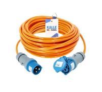Prolunga CEE Kalle Blue Signal 2,5mm², linea Premium Vollpur per industria, cantiere, barca, camper, campeggio, 15 metri