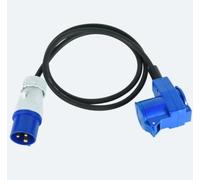 Prolunga con cavo neoprene Electraline 46150-1,5 metri-3G1,5mmq camper caravan