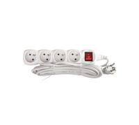 Prolunga con interruttore 4 prese con/e cavo di prolunga P1415