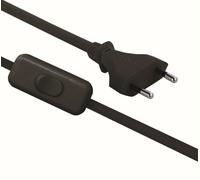 Prolunga Con Interruttore Mt 1,5 Nera Set 5 Pezzi - Electraline