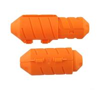 Prolunga connettore copre Ip55 Protector 2 Pack Outdoor cavo resistente all'acqua (arancione)