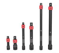 Prolunga Cricchetto 1/2" Autobloccante 250mm Acciaio | Meccanismo autobloccante, sgancio , previene distacchi accidentali, per ideale per uso intensivo(3inch 12.5mm)