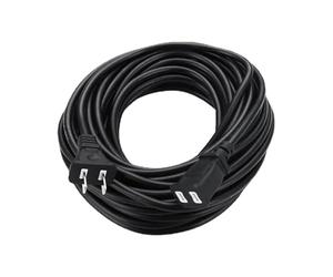 Prolunga da esterno nera Cavo Esterno Lungo Flessibile Resistente Al Freddo | Prolunga da esterno per tutte le stagioni per Prato, Patio, Giardino, Terrazza, a Stringa, Decorazioni Natalizie, Albe