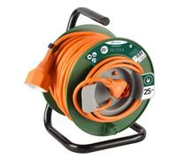 PROLUNGA DA GIARDINO 25 mt 3X1,5 mm CON AVVOLGICAVO