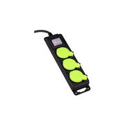 Prolunga da giardino/cantiere IP44 3 prese interruttore 10563