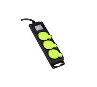 Prolunga da giardino/edilizia IP44 3 gn. Interruttore BX15301