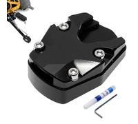 Prolunga del piede del cavalletto, 7,4 x 5,4 x 3,4 cm, disco di stabilizzazione in alluminio ad alta densità con clip di sicurezza ideale per viaggi parcheggio e aree di parcheggio sfumate