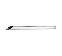 Prolunga del tubo di scappamento taglio a fendente da 31" cromato 85-16 flt/tour