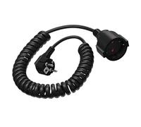 Prolunga di alimentazione 2/3/5/8/10 m, cavo spiralato maschio-femmina, 230 V/16 A IP20(3.0M)