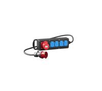 Prolunga di forza gommata 4x2P+Z 3P+N+Z 32A, con RS-P 7002-10