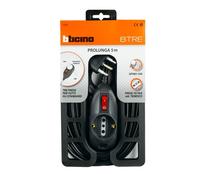 Prolunga domestica BTRE 2P+T 3m Nero