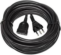 Prolunga Elettrica 5 Metri Brennenstuhl | Prolunga in Plastica Robusta e di Ottima Fattura | Cavo H05VV-F 3G1,5 | Spina IT 16A, Presa Bipasso IT 10/16 A 2P+T | Colore Nero
