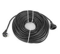 Prolunga elettrica - 50 m, 3 prese, cavo 3 Gx2,5 mm², colore nero, ideale per uso domestico o professionale, resistente e sicuro. *