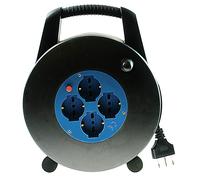 Prolunga Elettrica Avvolgibile 15mt+4 Prese 10/16a 50.0000615E
