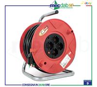 Prolunga Elettrica Avvolgicavo 1000/3500W 16A 230V 4P 15/25/50 MT Brennenstuhl