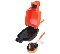 Prolunga Elettrica Con Presa Esterna 1-Gang, IP54, 2M - PRO ELEC