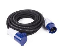 Prolunga elettrica industriale 2P+T 16A in neoprene 3X1,5mm2 H07RN-F 10 metri IP