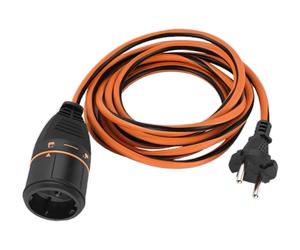 Prolunga elettrica schuko con blocco manuale e sistema anti blackout Electralock