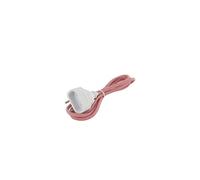 Prolunga elettrica tessile 1,5 m - rosso e bianco - Chacon