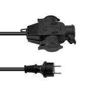 Prolunga EUROLITE 3x2,5 mm² 3m Tripla IP44 - Cavo Professionale