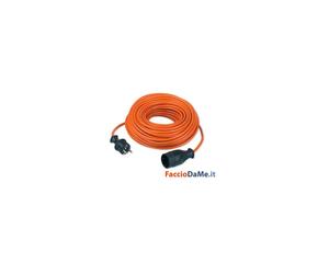 Prolunga Extension Garden Presa Schuko Tedesca 25 Metri Interno Esterno