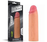 Prolunga fallica Pene per Pisello Realistica Regolabile in Silicone