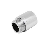 Prolunga Filettata Mf In Ottone Cromo Ibp - 1" X 10