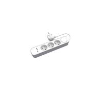 Prolunga fissa 3x con interruttore e prese USB A W-30001